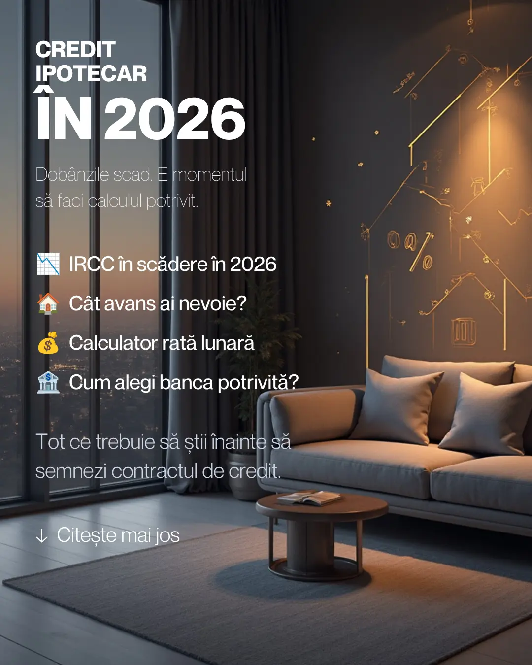 Credit ipotecar în 2026: ce dobândă primești, cât plătești și cum alegi banca potrivită